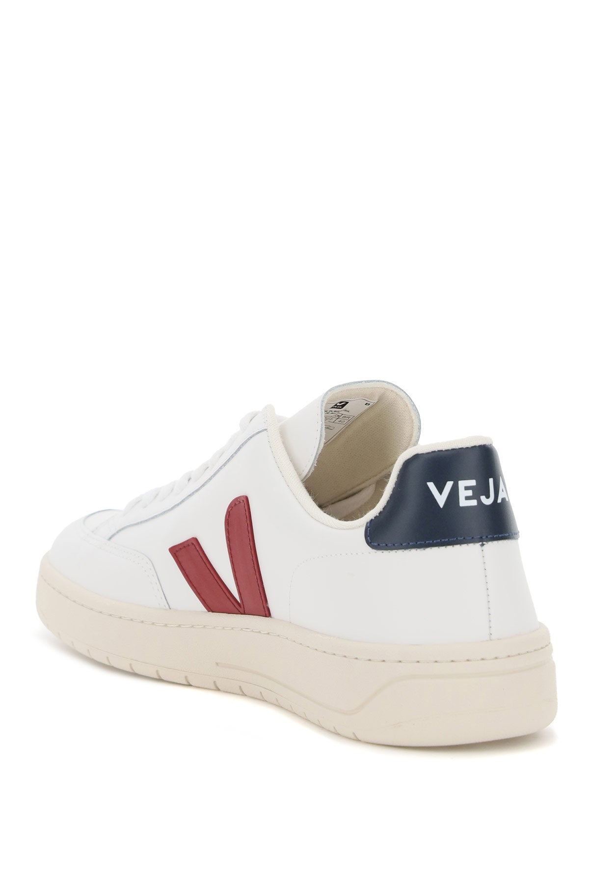 V-12 Leather Sneakers  - White