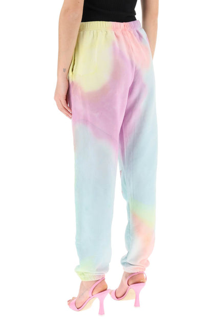 'scholastic' Tie-dye Jogger Pants With Rhinestones  - Multicolor