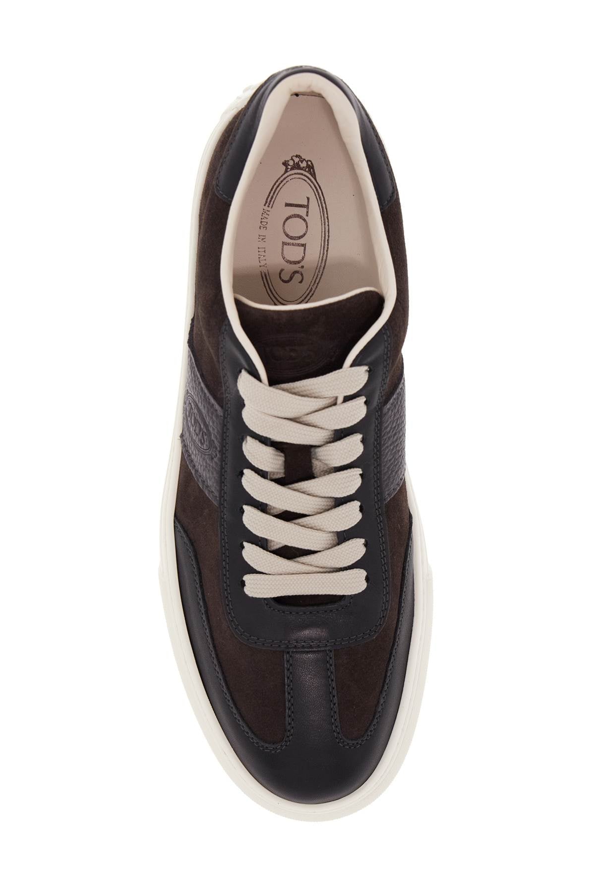 Leather Sneakers For Everyday  - Brown