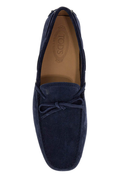 Gommino Loafers With Laces  - Blue