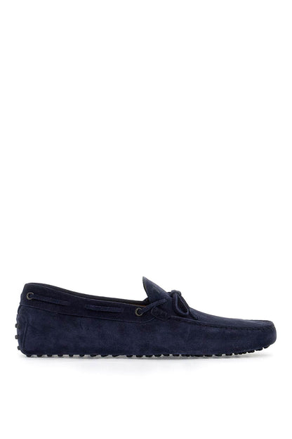 Gommino Loafers With Laces  - Blue