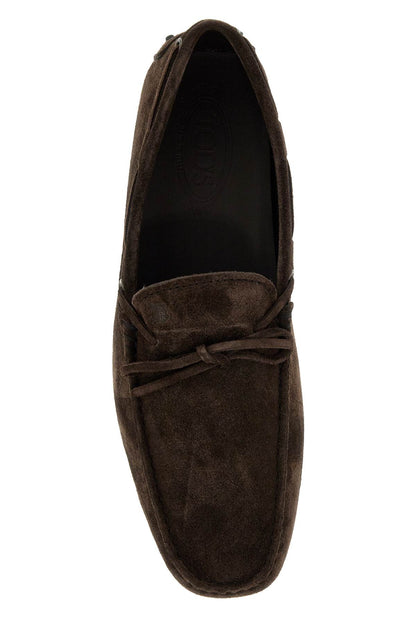 Gommino Loafers With Laces  - Brown