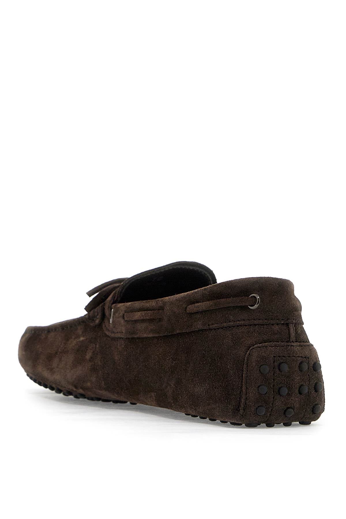 Gommino Loafers With Laces  - Brown