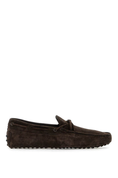 Gommino Loafers With Laces  - Brown