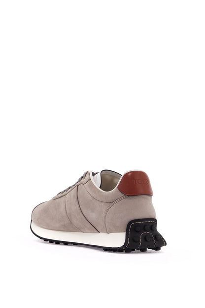 Vintage Leather T Sneakers In 8  - Grey