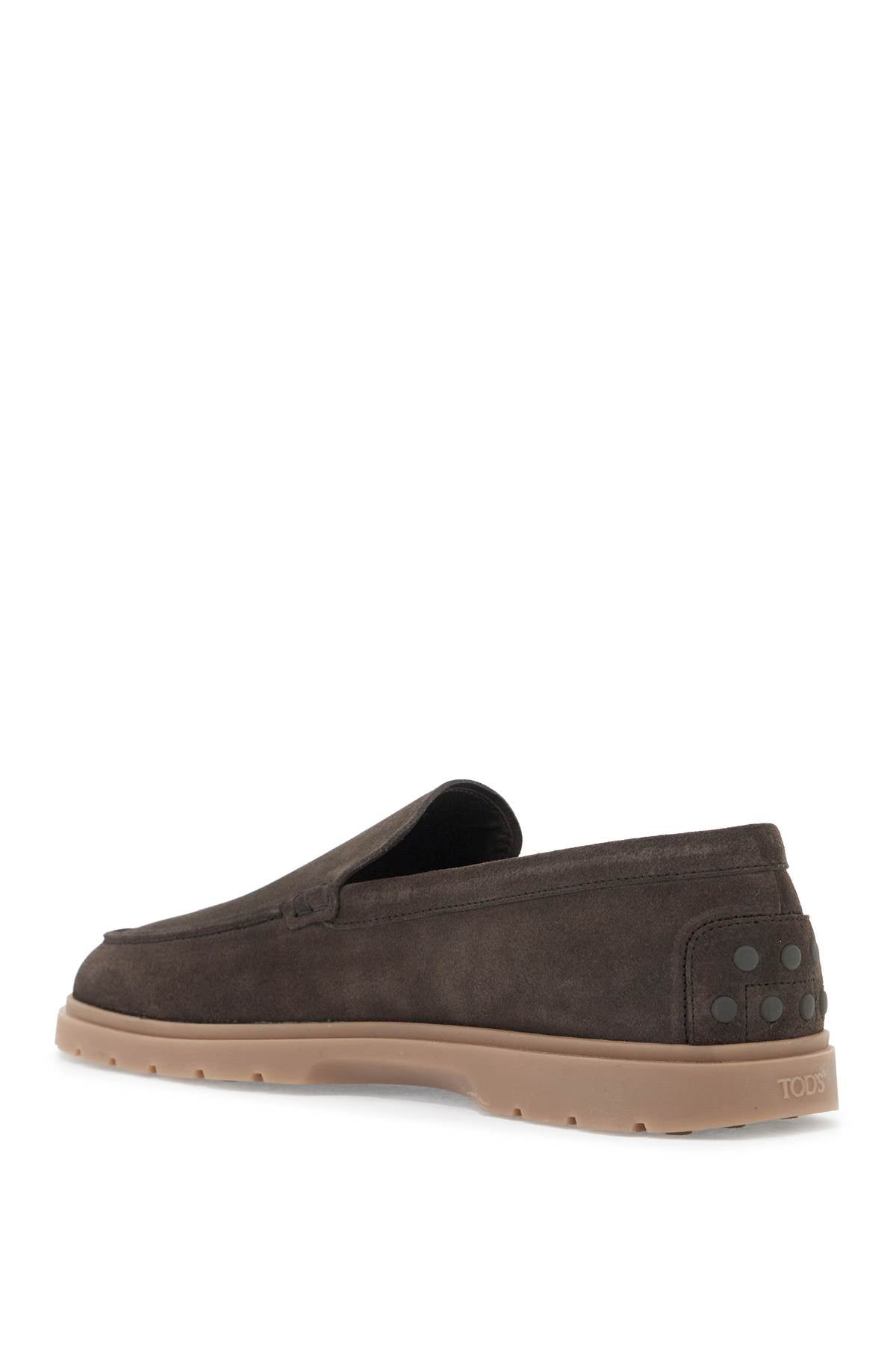 Suede Loafers  - Brown