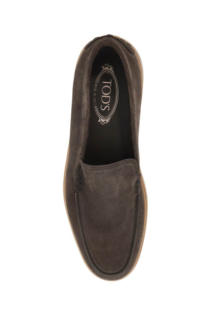 Suede Loafers  - Brown