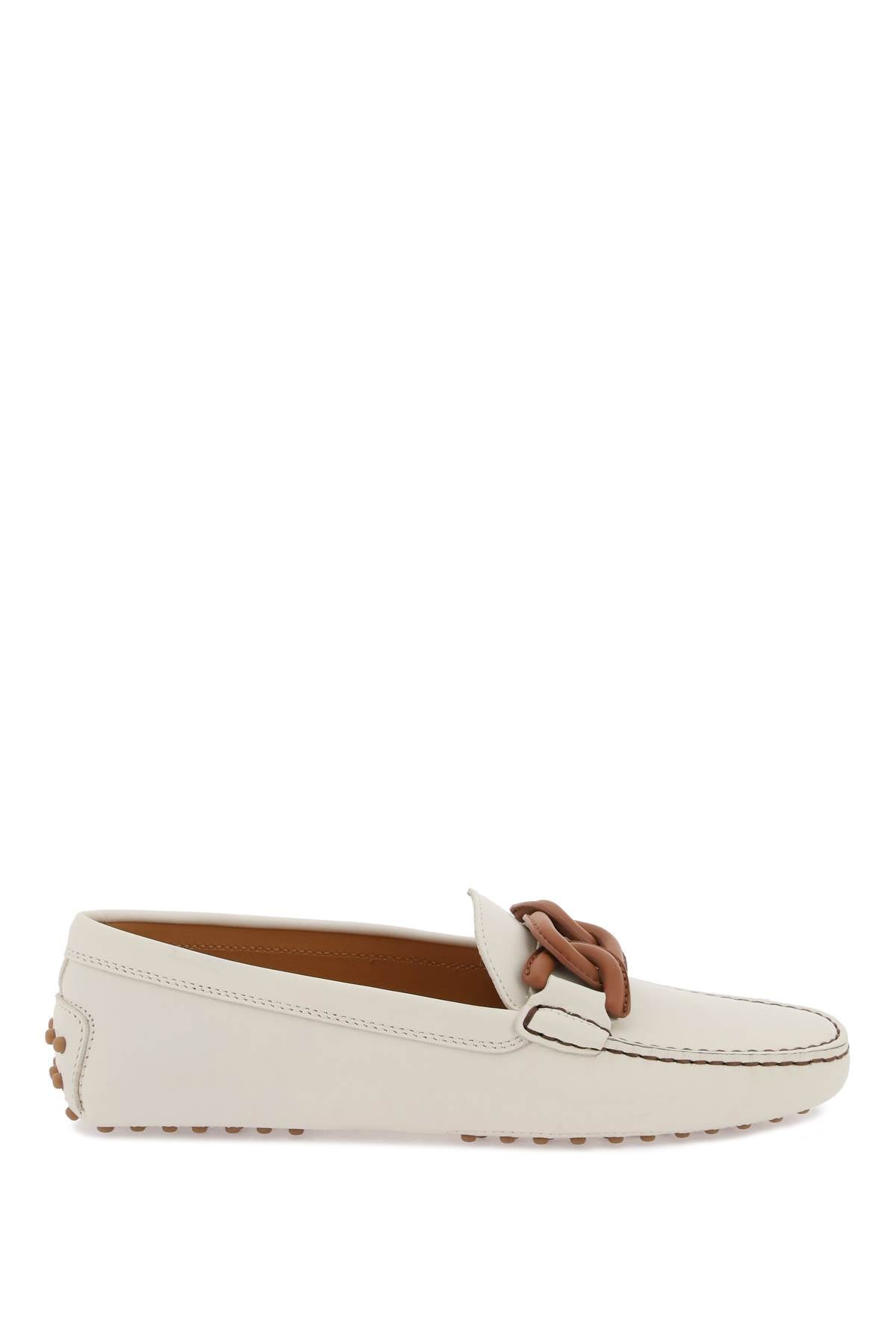 Gommino Bubble Kate Loafers  - Bianco