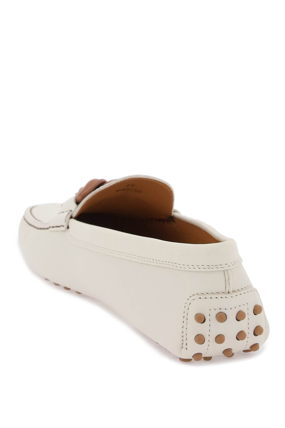 Gommino Bubble Kate Loafers  - Bianco