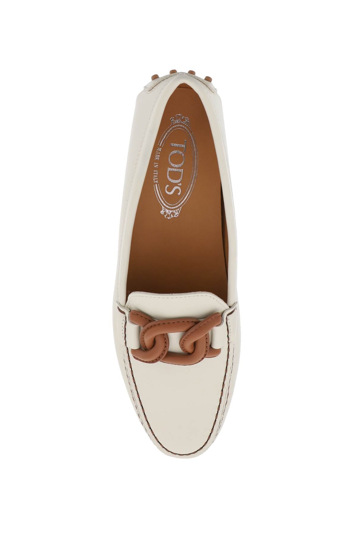 Gommino Bubble Kate Loafers  - Bianco