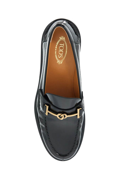 Leather Loafers For  - Black