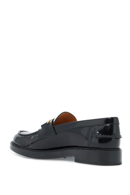 Leather Loafers For  - Black