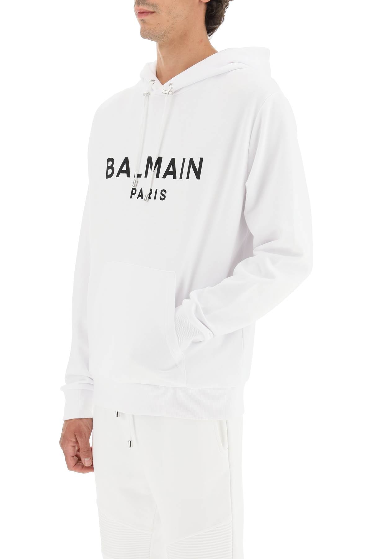 Logo Hoodie  - White