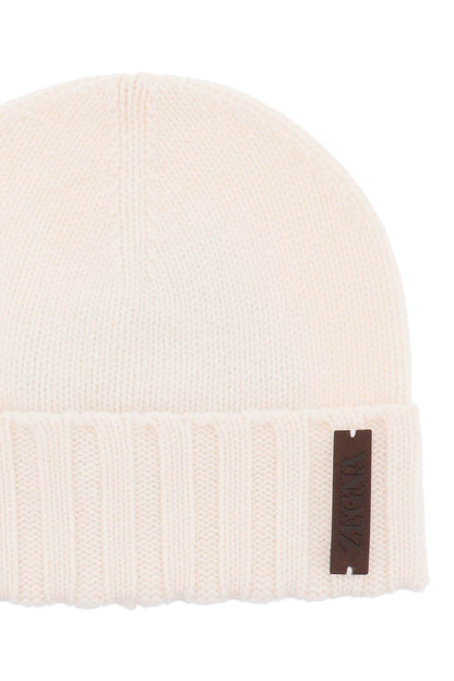 Oasi Cashmere Beanie  - Bianco