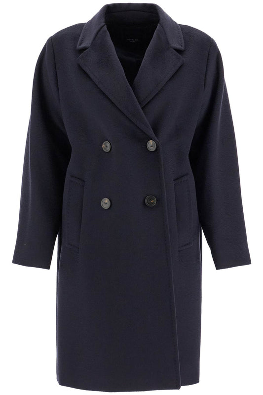 Zum Double-breasted Coat  - Blue