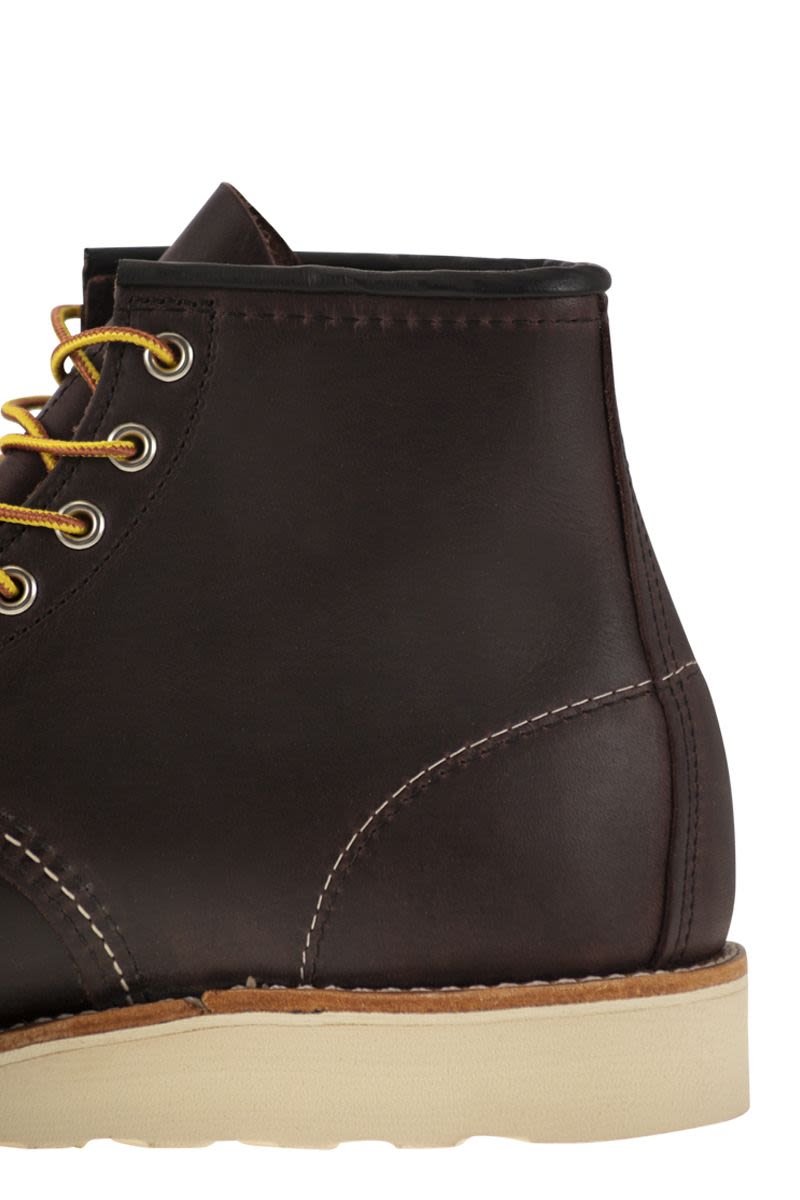 CLASSIC MOC - Leather boot with laces