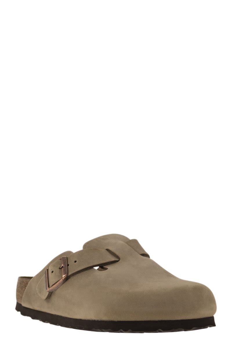 BOSTON - Suede Sabot