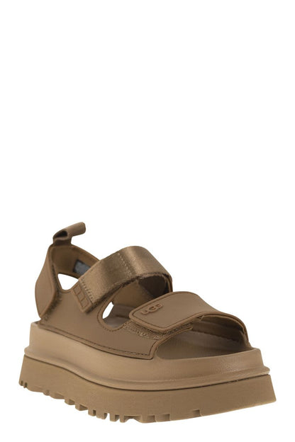 GOLDENGLOW - Adjustable wedge sandals