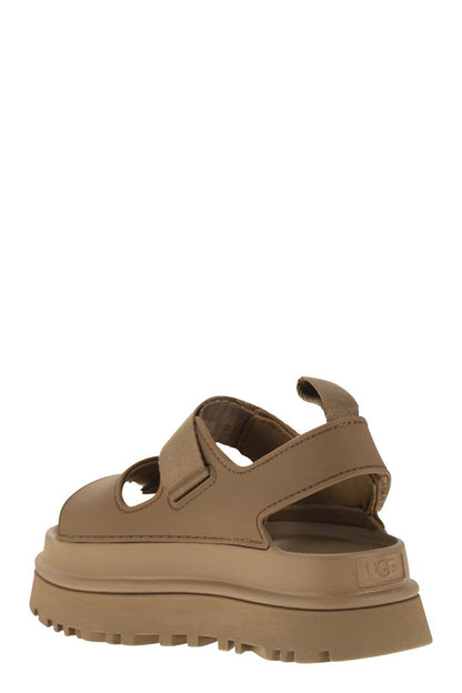 GOLDENGLOW - Adjustable wedge sandals