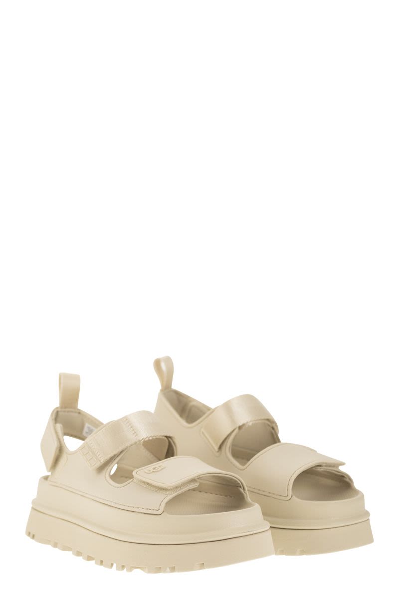 GOLDENGLOW - Adjustable wedge sandals