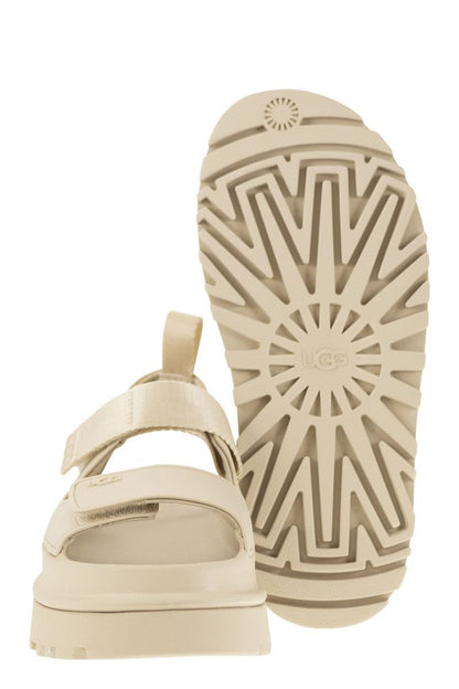 GOLDENGLOW - Adjustable wedge sandals