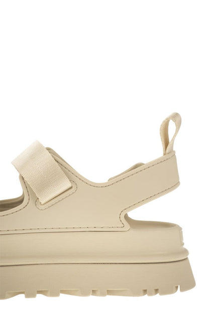 GOLDENGLOW - Adjustable wedge sandals