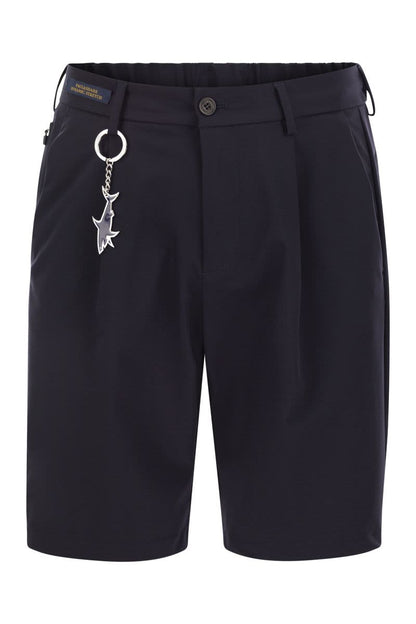 Dynamic stretch bermuda shorts