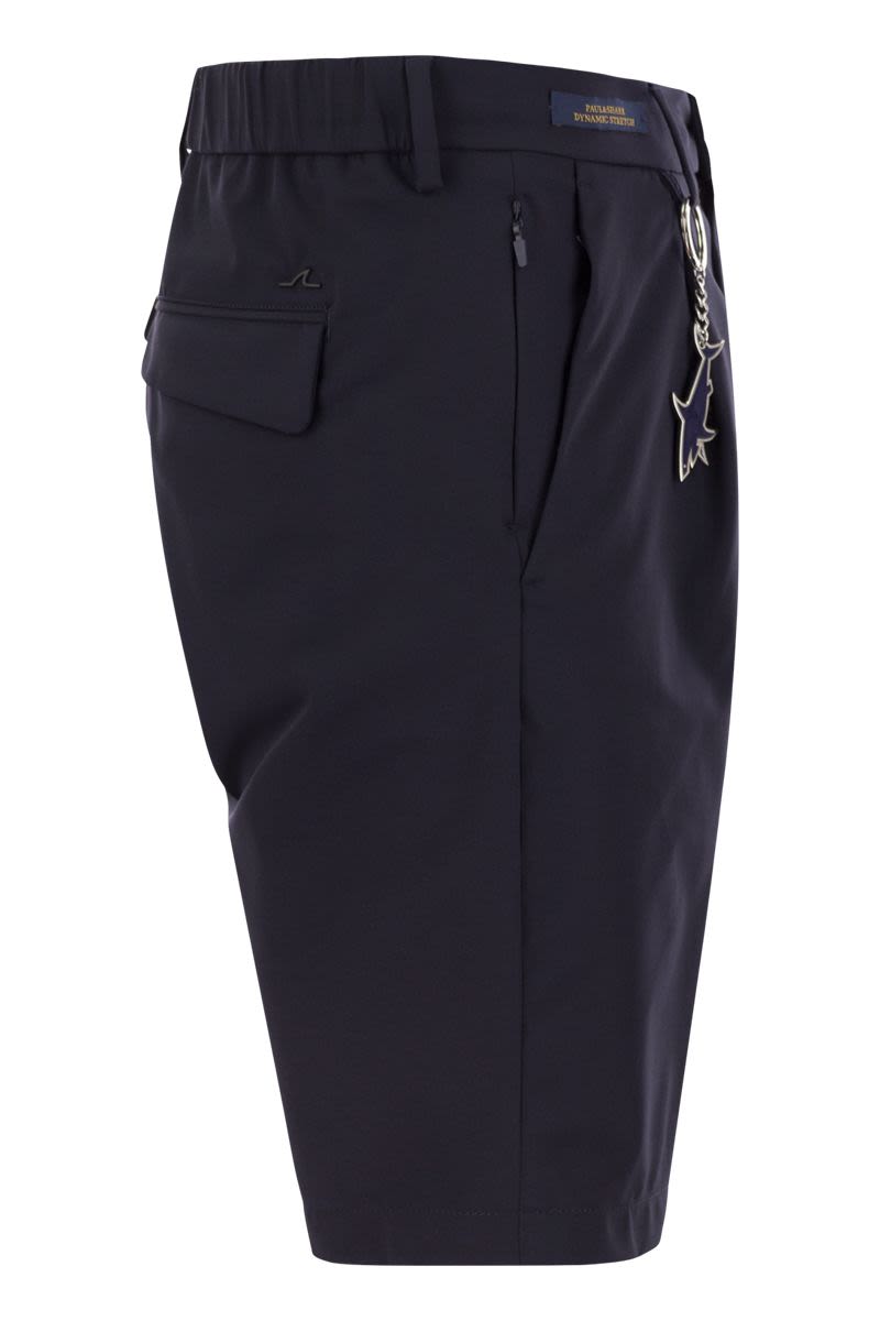 Dynamic stretch bermuda shorts