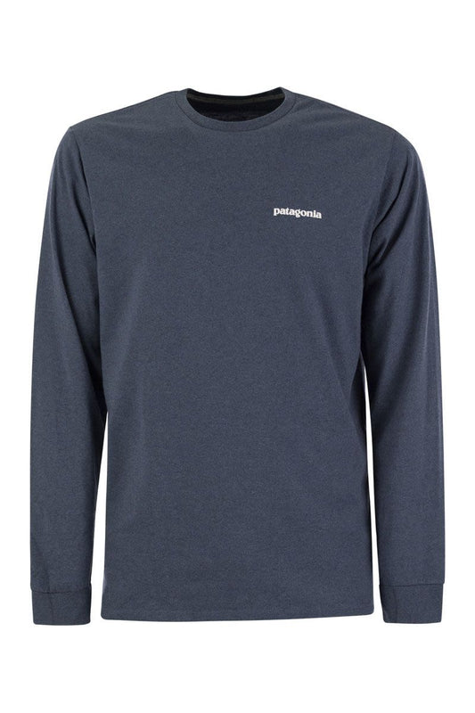 T-Shirt with Logo Long Sleeves