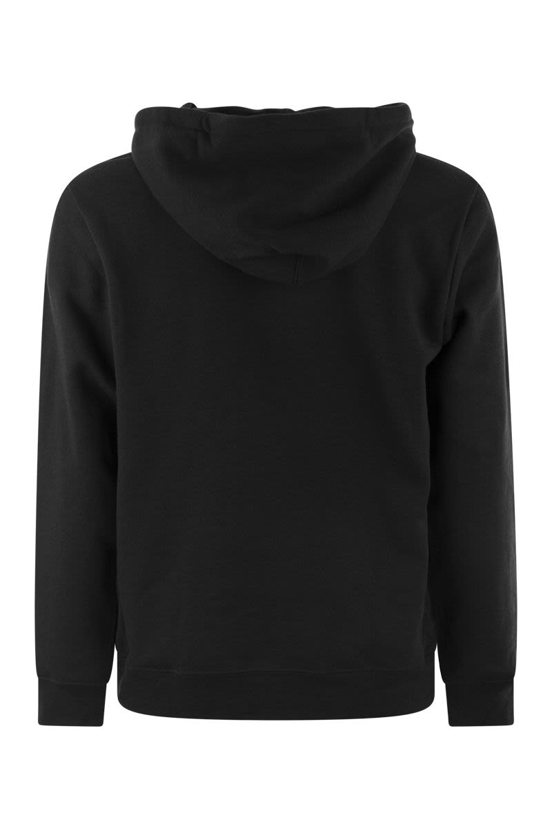 Cotton blend hoodie