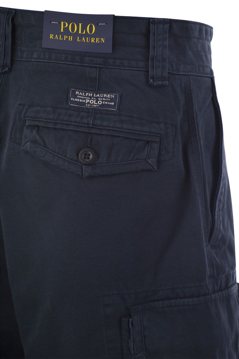 Classic Fit Twill Cargo Short