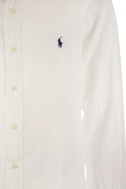 Custom-Fit Linen Shirt