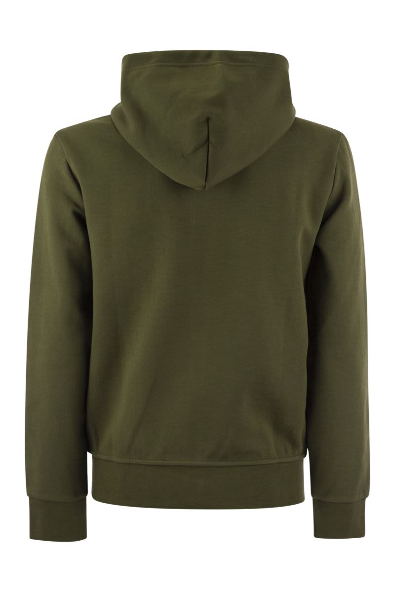 Hoodie with zip