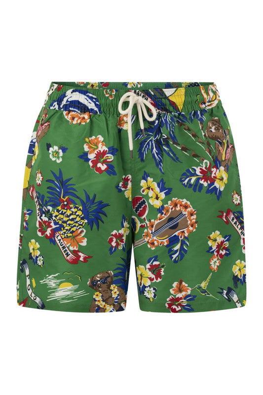 Traveler Polo Bear beach boxer shorts