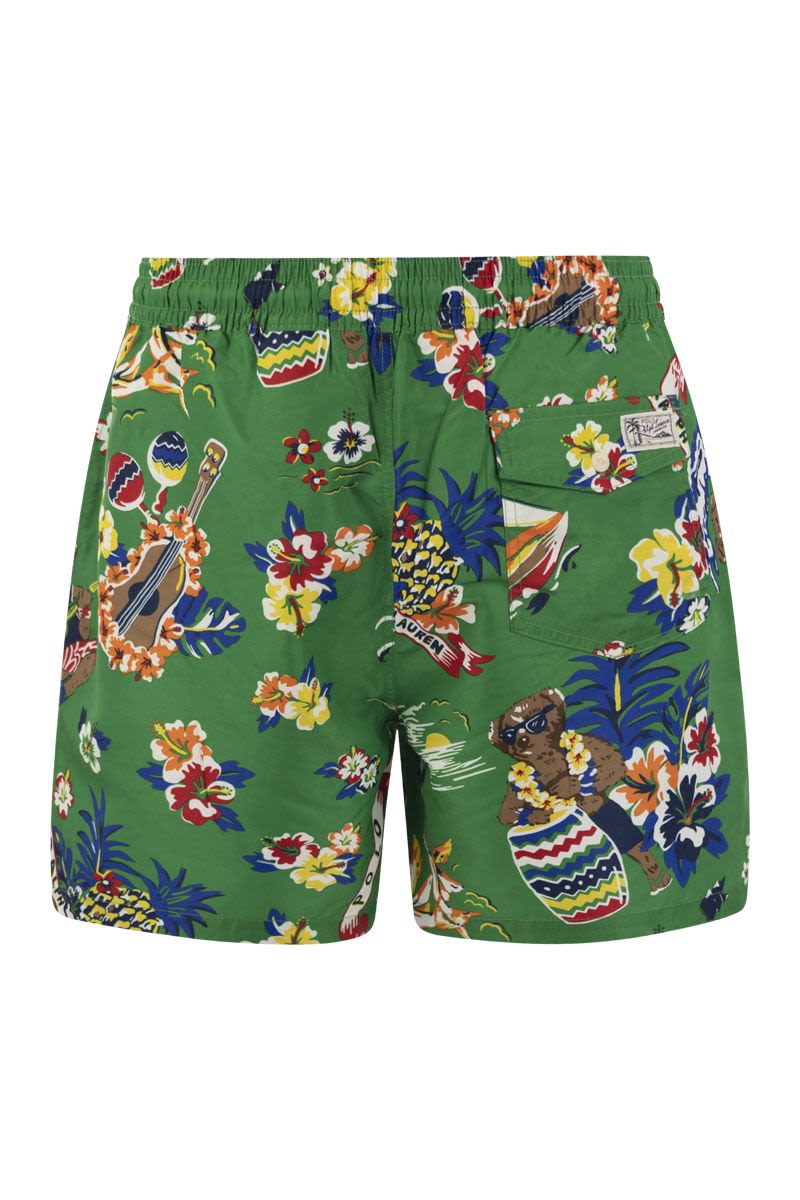 Traveler Polo Bear beach boxer shorts