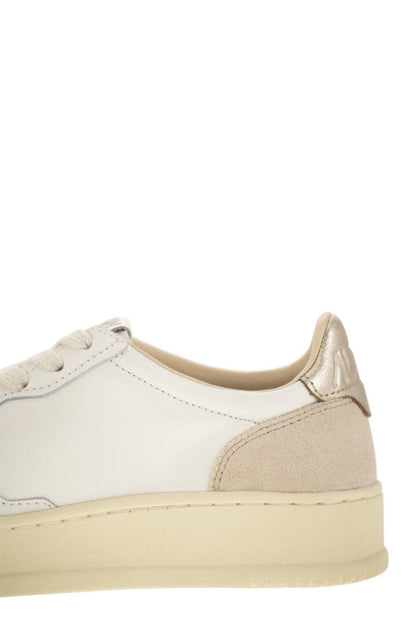 MEDALIST LOW - Leather Sneakers