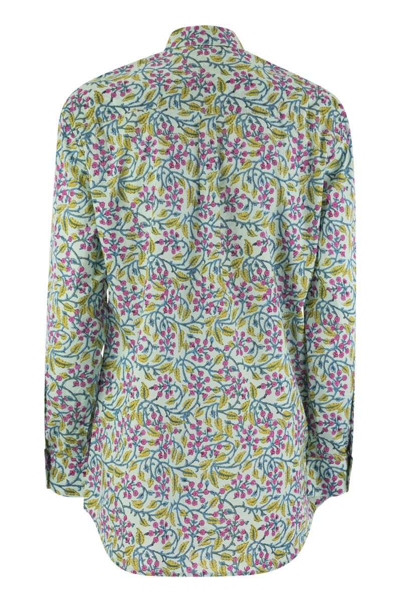 BRIGITTE - Shirt with flower pattern