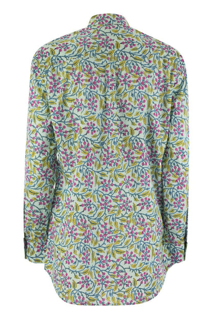 BRIGITTE - Shirt with flower pattern