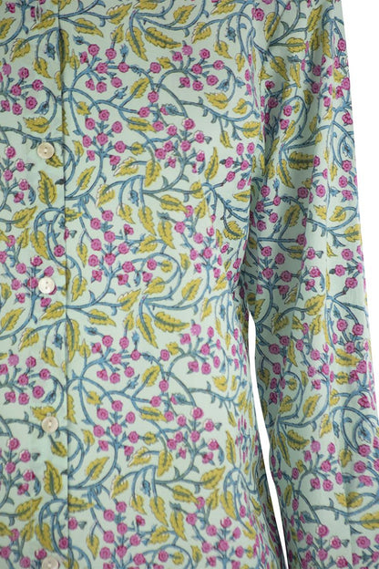 BRIGITTE - Shirt with flower pattern