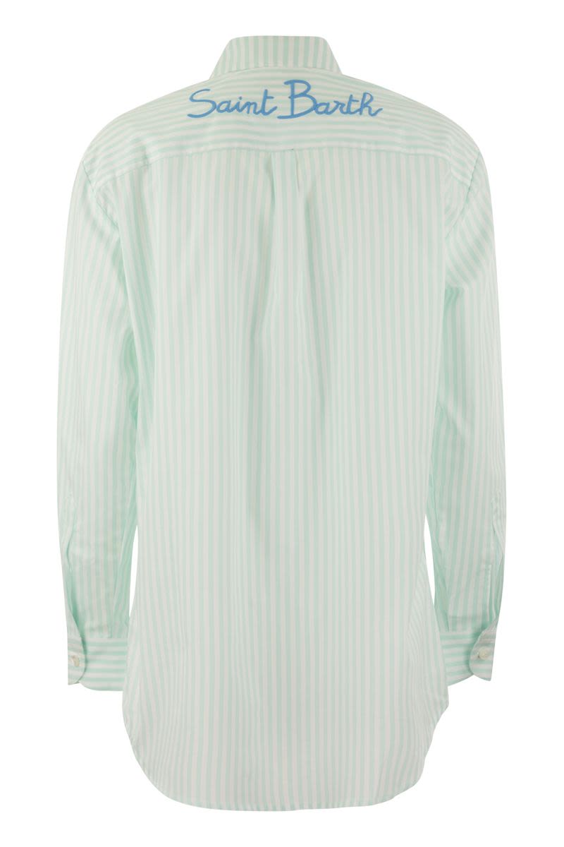 BRIGITTE - Shirt with striped pattern