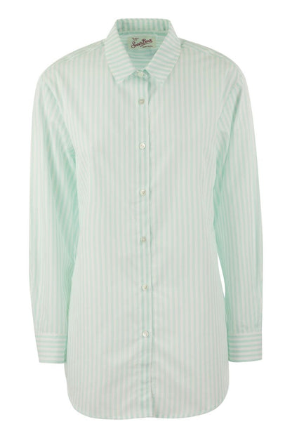 BRIGITTE - Shirt with striped pattern