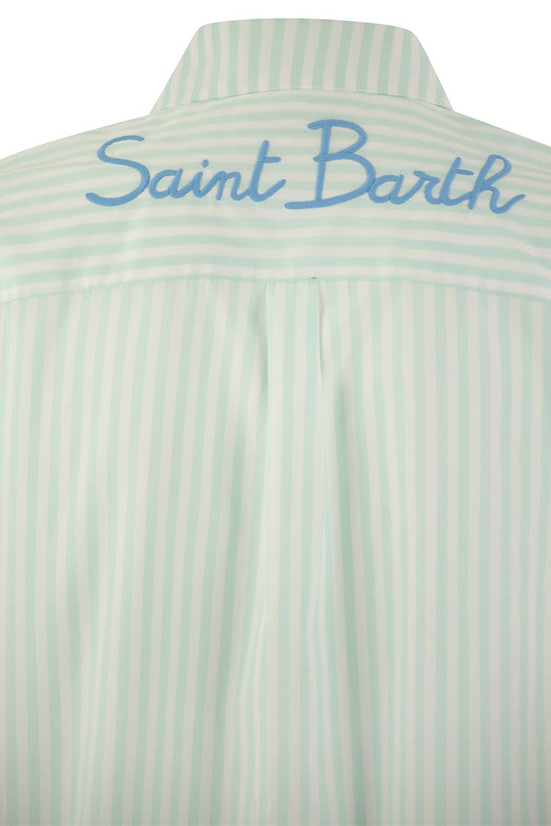 BRIGITTE - Shirt with striped pattern