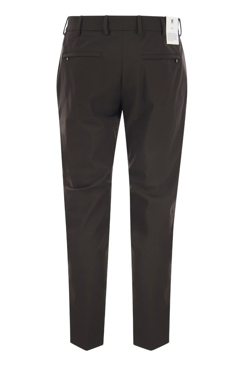 'Epsilon' trousers in technical fabric