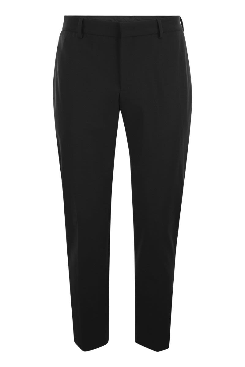 'Epsilon' trousers in technical fabric