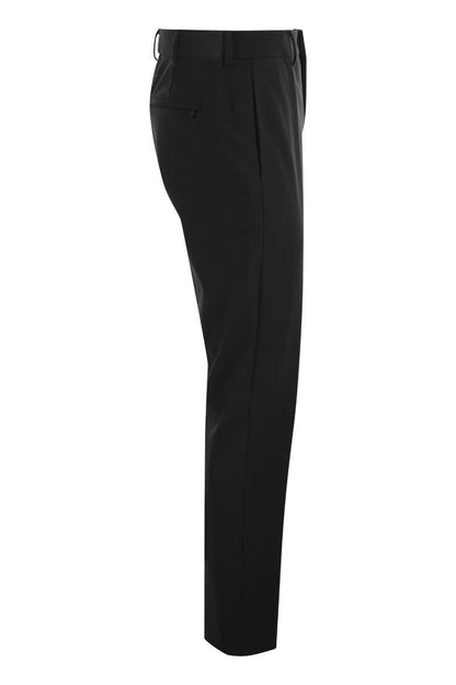 'Epsilon' trousers in technical fabric