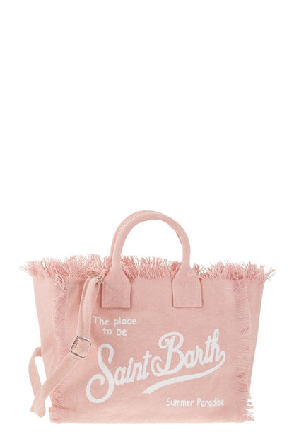 COLETTE - Fringed canvas bag