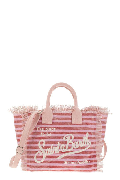 COLETTE - Striped patterned handbag