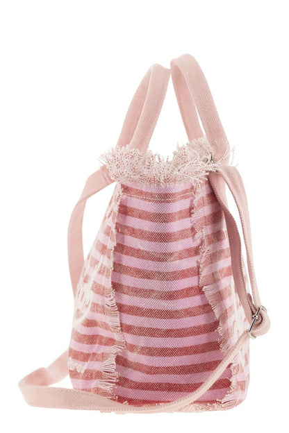 COLETTE - Striped patterned handbag