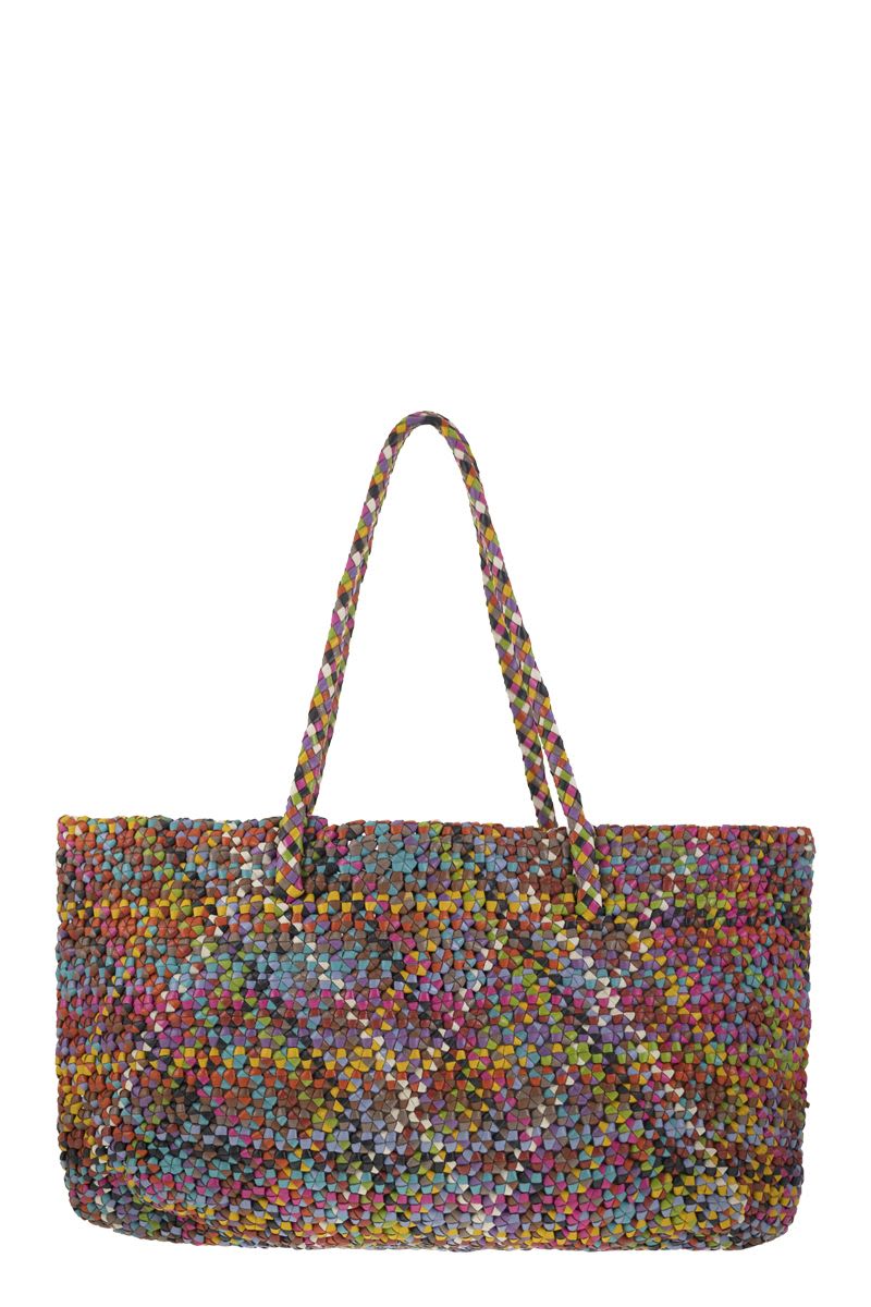 OCTO - Woven leather bag