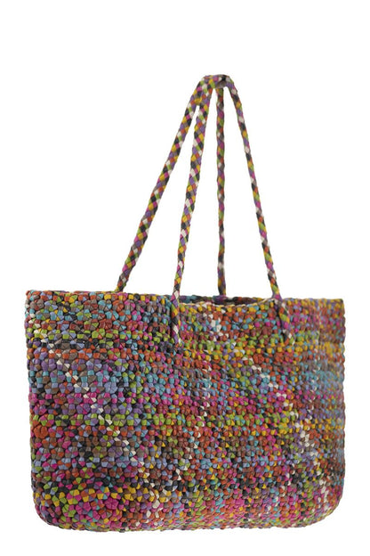 OCTO - Woven leather bag